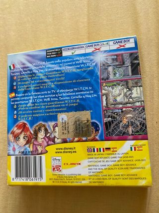 W.I.T.C.H. Game Boy Advance Nintendo