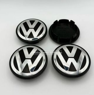 70mm Pack 4 Tapabujes llanta VW
