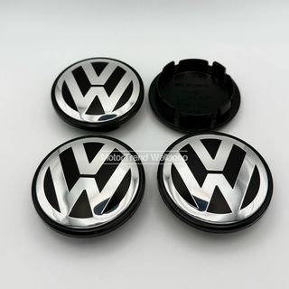 70mm Pack 4 Tapabujes llanta VW