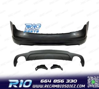 PARAGOLPES TRASERO MERCEDES CLASE C W204 12-15 LOOK AMG