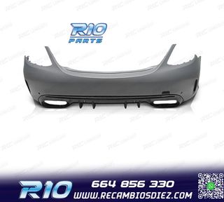 PARAGOLPES TRASERO MERCEDES CLASE C W205 4P 19- LOOK C63 P