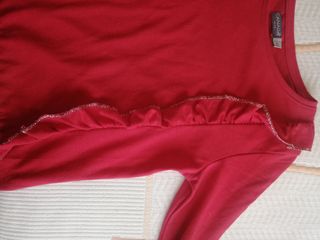 Vestido niña Canadá rojo
