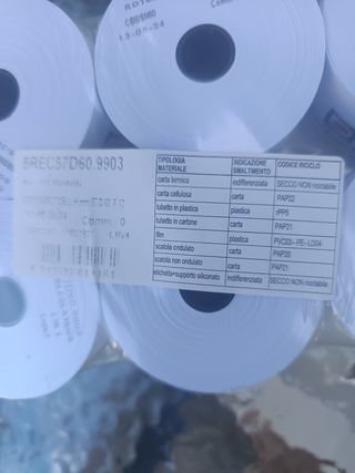Rotoli calcolatrice 10 pezzi