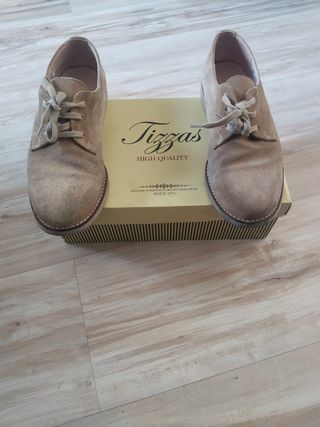 Zapatos Tizzas Beige Talla 37