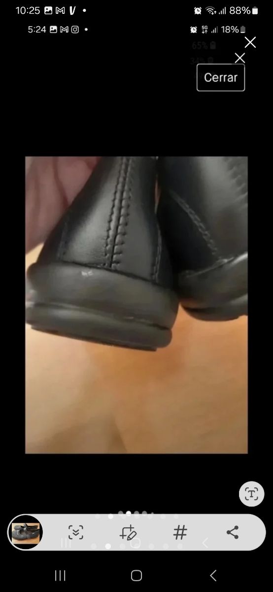 Zapatos colegiales Gorila niña talla 36