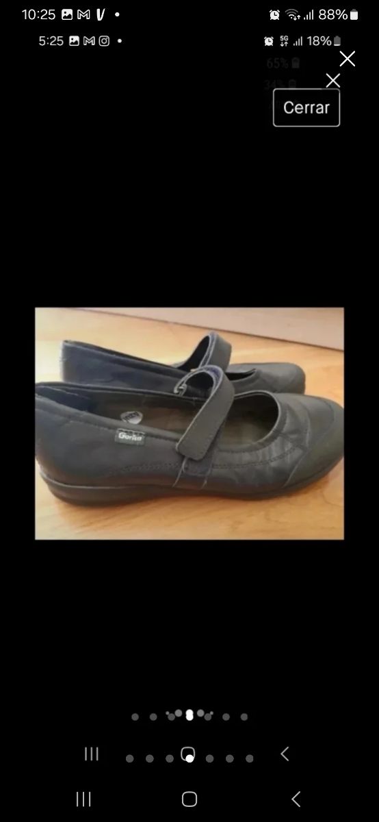 Zapatos colegiales Gorila niña talla 36