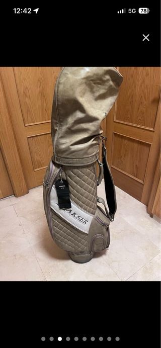 Palos de golf con bolsa marca Makser