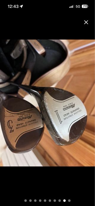 Palos de golf con bolsa marca Makser