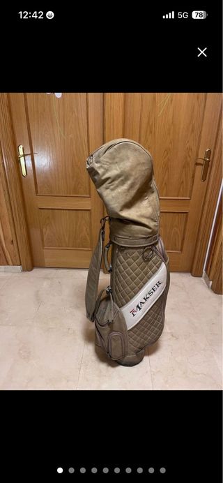 Palos de golf con bolsa marca Makser