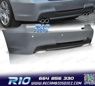 PARAGOLPES TRASERO BMW E90 08-12 LOOK M TECH PDC