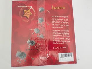 2 libros Manualidades: Cuentas de colores y barro
