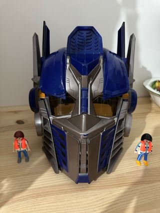 Casco Optimus Prime Transformers con Voz