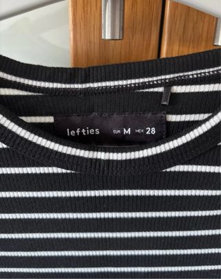 Camiseta de punto Lefties a rayas