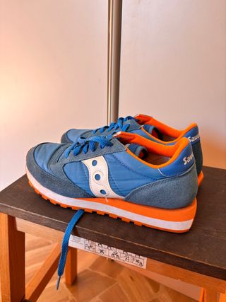 Scarpe Saucony Jazz Original Blu Arancio