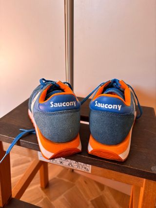 Scarpe Saucony Jazz Original Blu Arancio