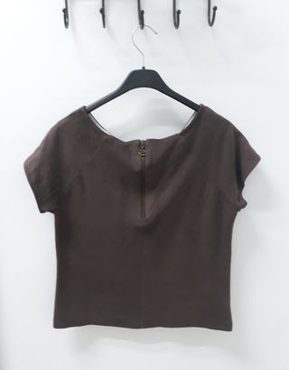 Camiseta marrón Desigual