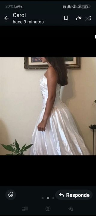 Vestido de Novia Blanco
