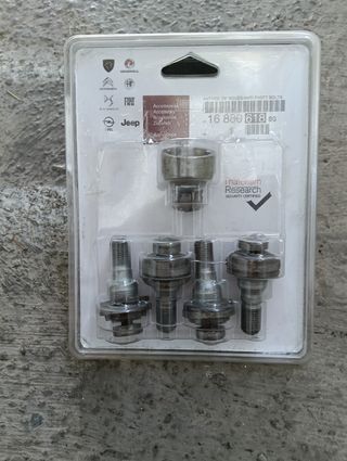Kit Tornillos Antirrobo Coche Antivol