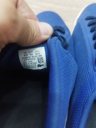 Zapatillas Lacoste Azul