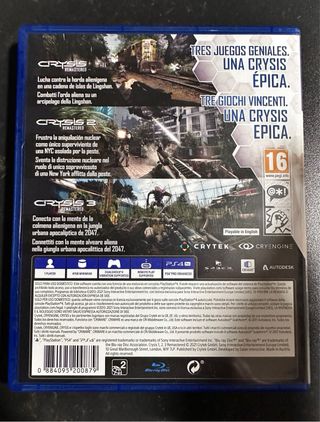 Crysis Remastered Trilogy PS4 (3 GIOCHI)