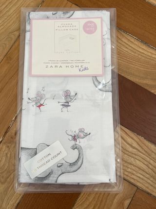 Funda almohada Zara Home Kids algodón