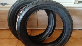 2 Neumáticos Bridgestone Battlax SC 120/80-16M/C 6