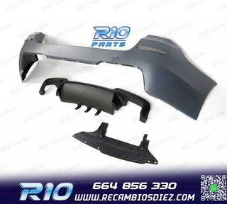 PARAGOLPES TRASERO BMW F11 10-17 LOOK M5 DOBLE SALIDA