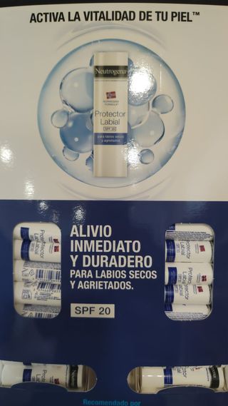   Paquete de Protector Labial Neutrogena SPF 20