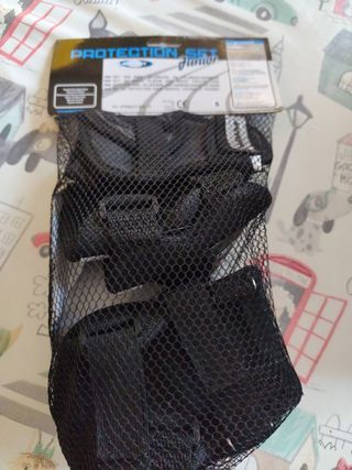 Set Protecciones Junior Rodilleras y Coderas