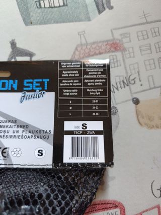 Set Protecciones Junior Rodilleras y Coderas