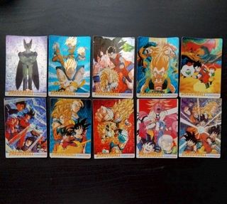 10 Carte Dragon Ball Z Rare