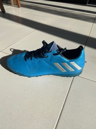 Zapatillas Fútbol Adidas Messi 16.4 Azul