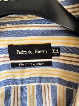 Camisa manga corta Pedro del Hierro rayas