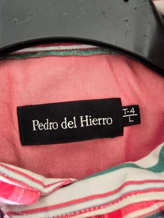 Camisa manga corta Pedro del Hierro rayas