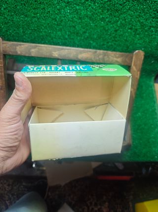 Scalextrics cajas vacías Ferrari Ford GT