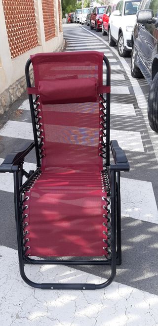 2 Tumbonas Piscina Plegable