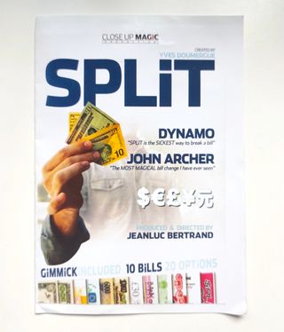 Split Cash Close Up Magic cambio visual
