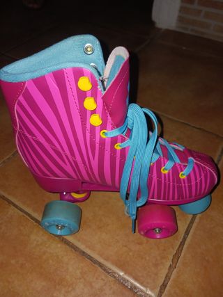 Botas de patinaje Tijuana rosas