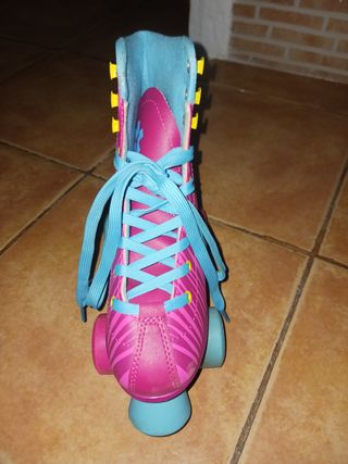 Botas de patinaje Tijuana rosas