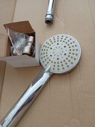 Columna Ducha Metal Plata
