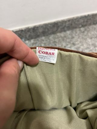 Zaino Vintage Pelle Tessuto Multicolor