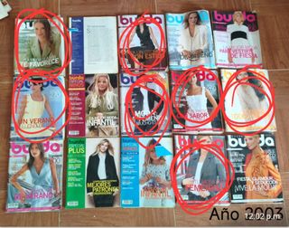 Revistas varias burda 