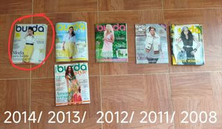 Revistas varias burda 