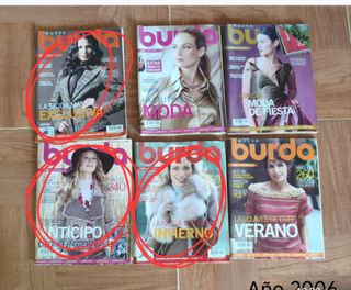 Revistas varias burda 