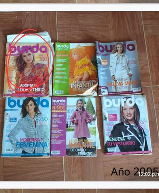 Revistas varias burda 
