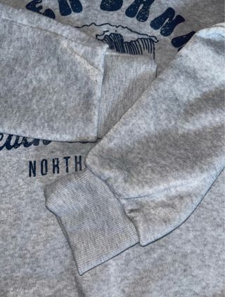 Sudadera Outer Banks Beach & Surf Club Gris