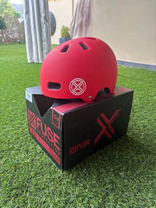 Casco Fuse Protection Rojo 