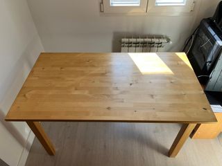 Mesa Ikea Norden Madera Maciza