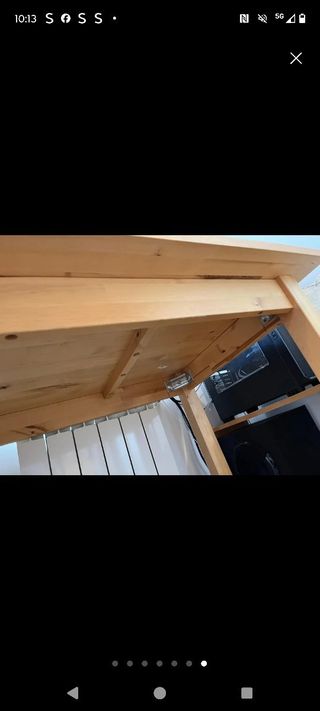 Mesa Ikea Norden Madera Maciza