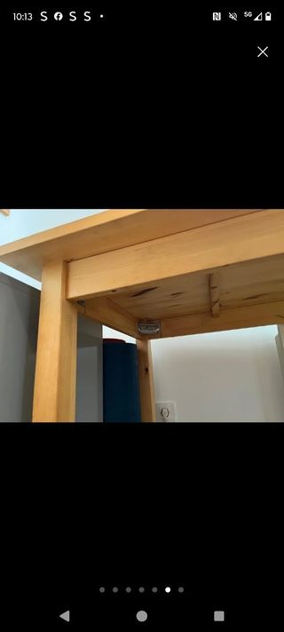 Mesa Ikea Norden Madera Maciza